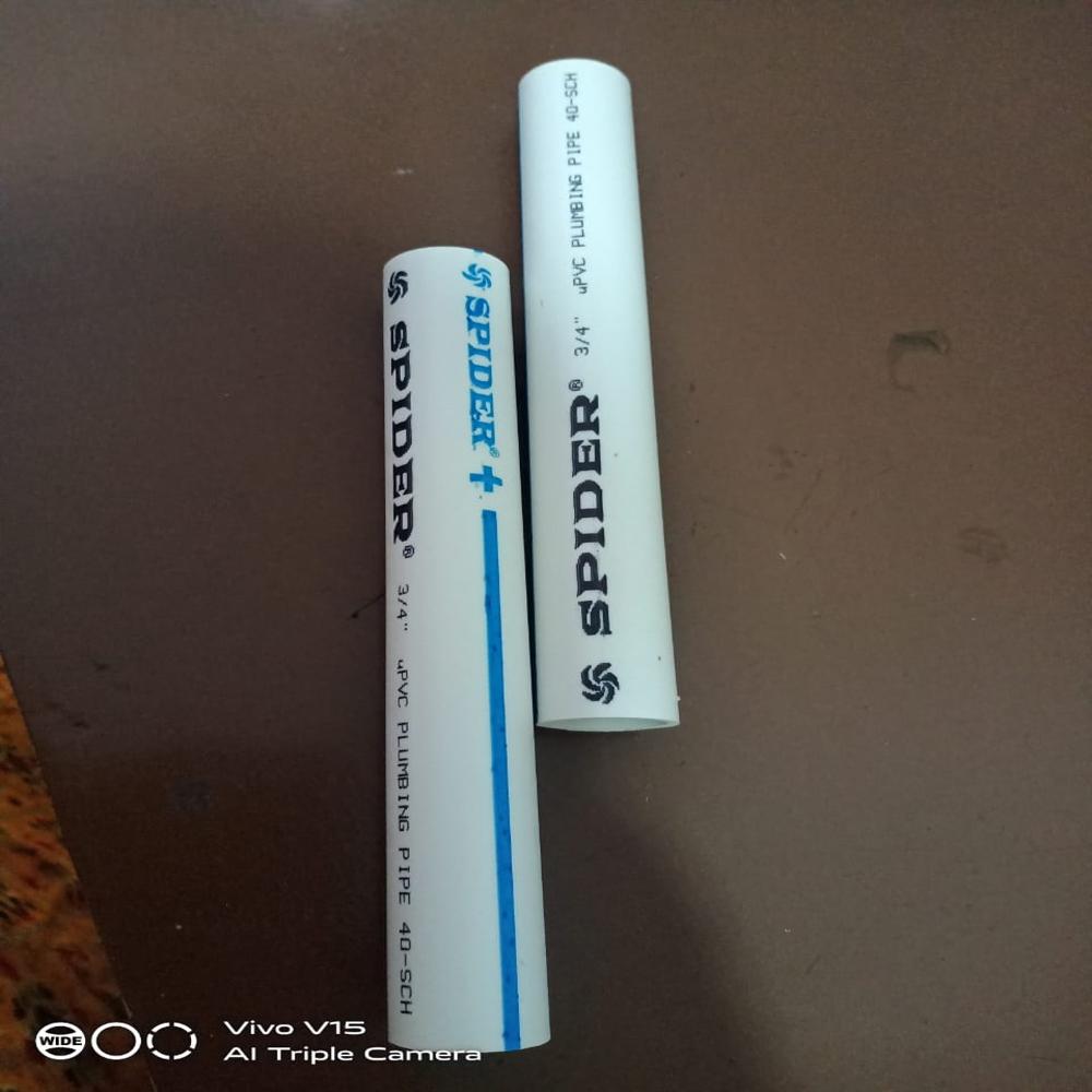 SPIDER UPVC PIPE 1/2 INCH