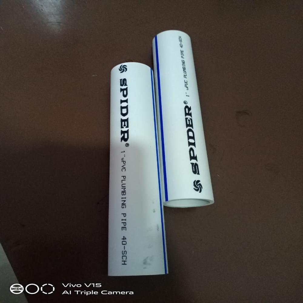SPIDER UPVC PIPE 1/2 INCH