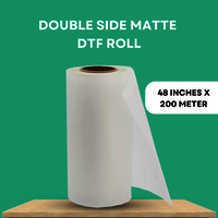Double side matte DTF Roll  48 inch x 200 meter