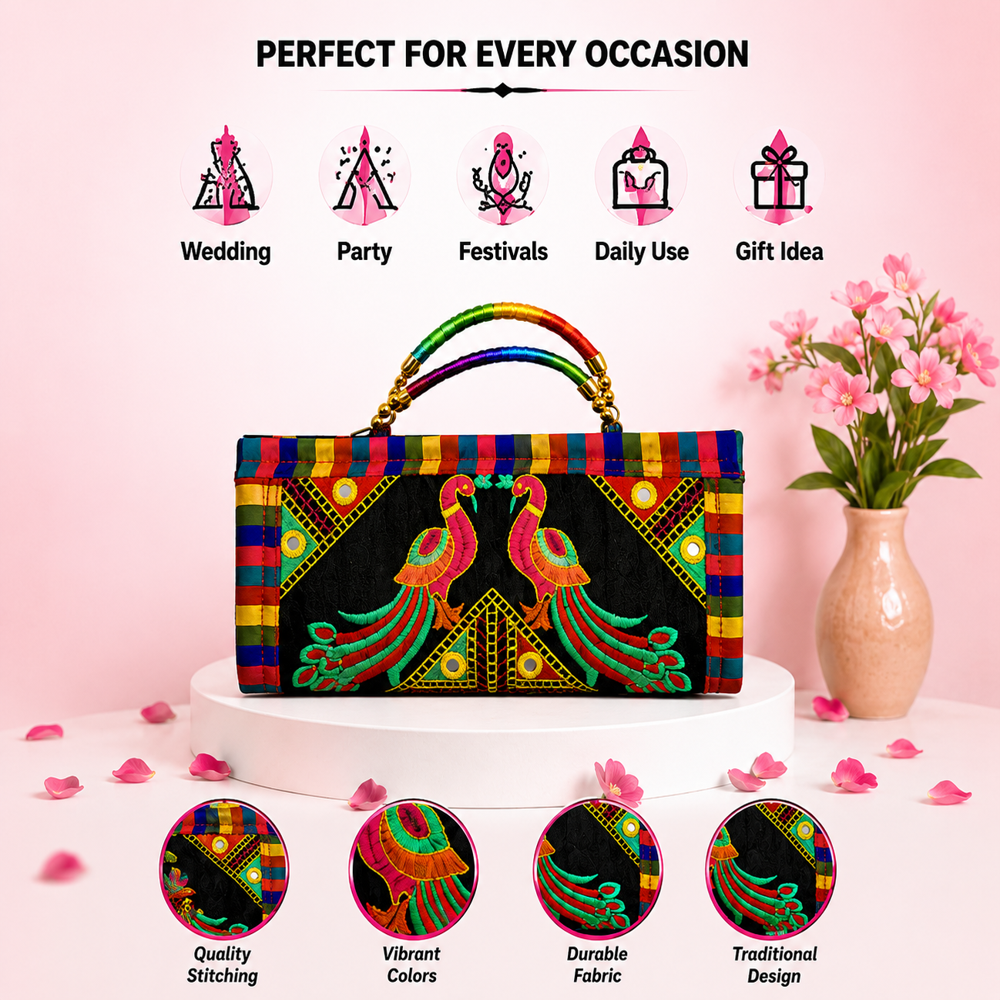 Designer Embroidered Wedding Collection Purse  120