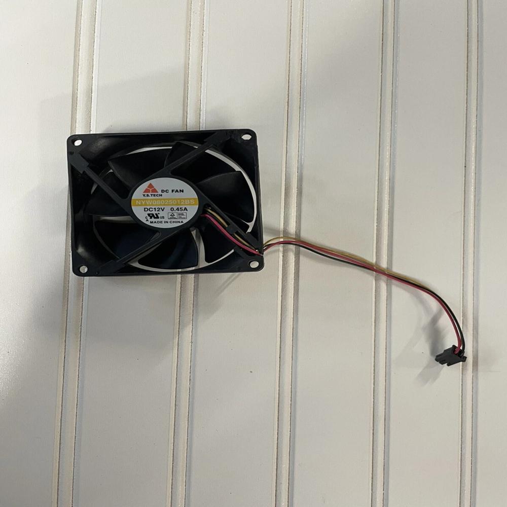 Y.S. TECH NYW08025012BS 12V DC 0.45A 8025mm Ball Bearing Industrial Axial Cooling Fan