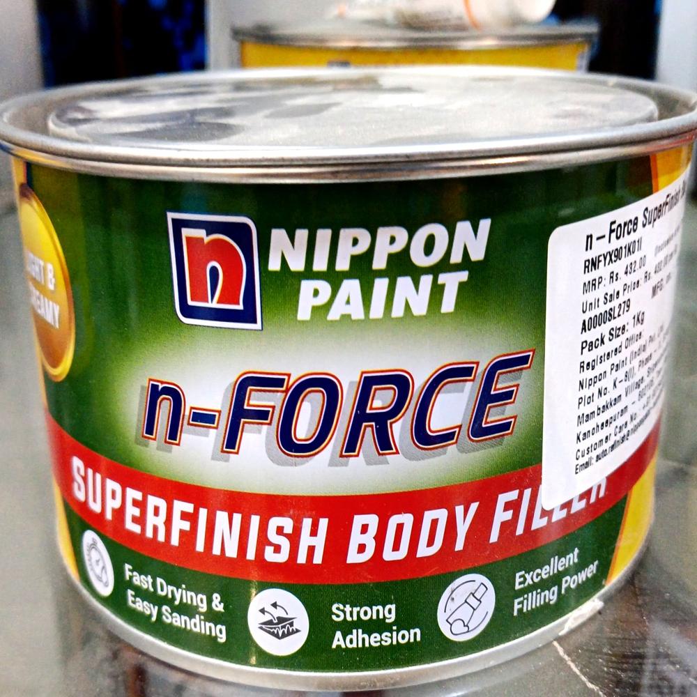 N FORCE SUPERFINISH BODY FILLER 1KG