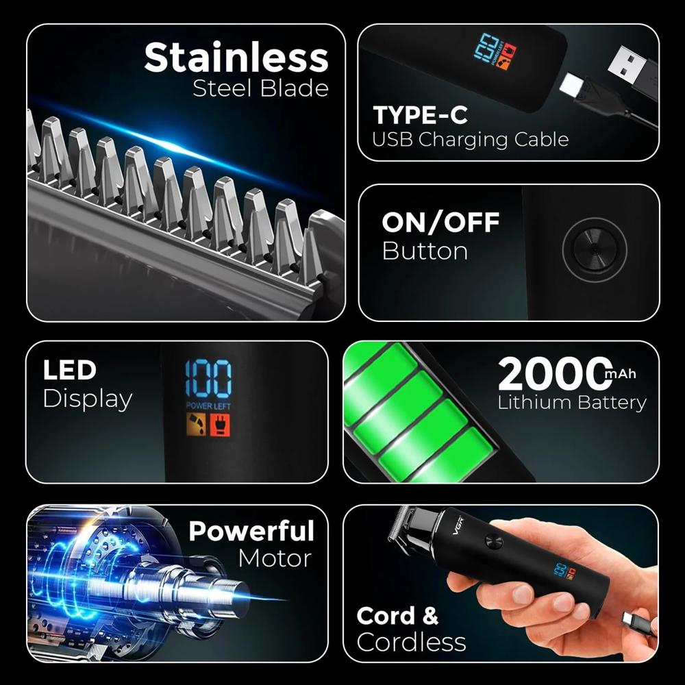 VGR V-937 Rechargeable Hair Trimmer