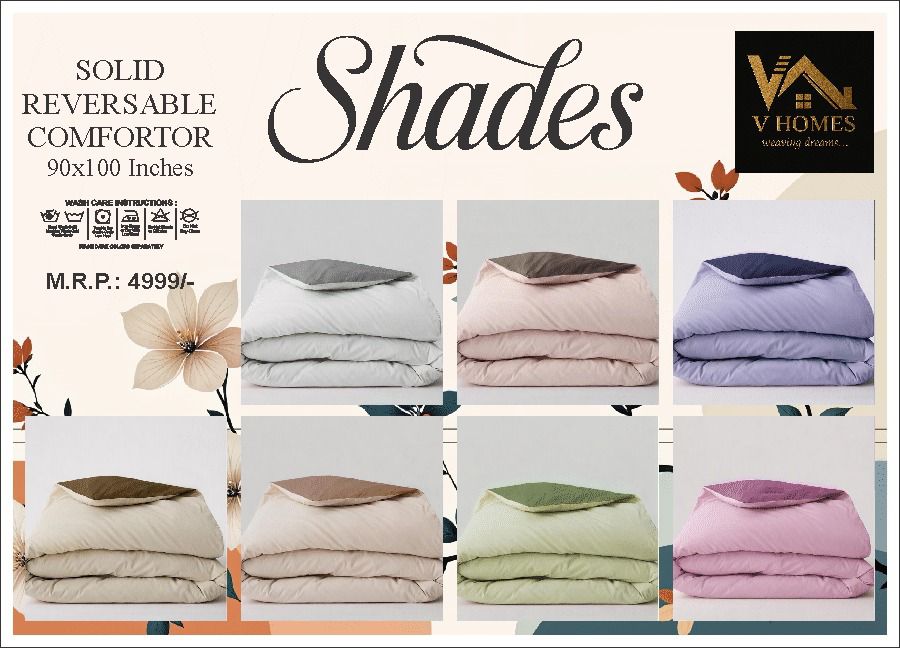 Shades Comforter - Density: 40 Gram Per Cubic Centimeter(g/cm3)