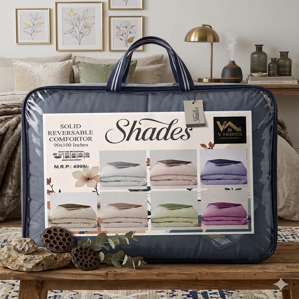 Shades Comforter - Density: 40 Gram Per Cubic Centimeter(g/cm3)