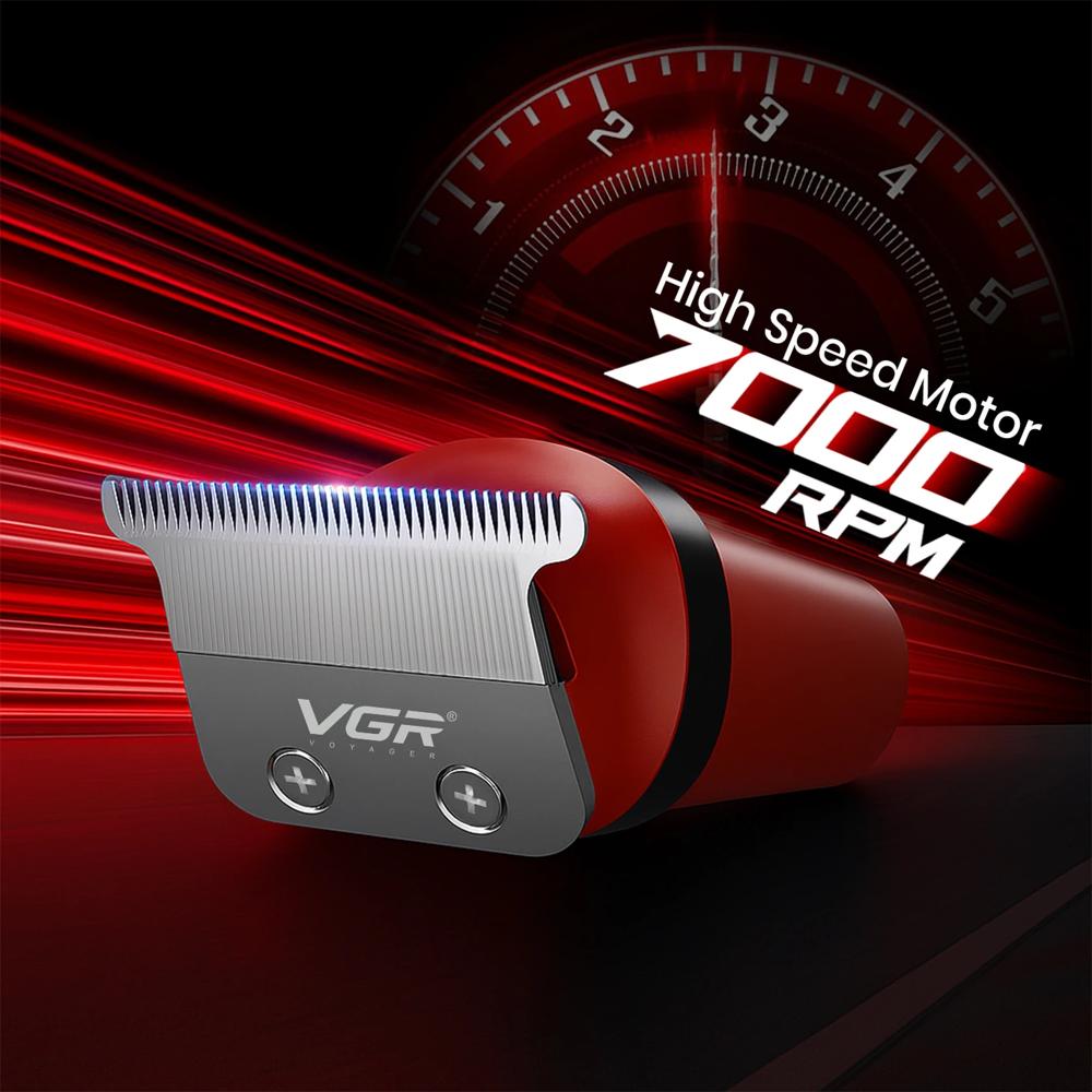 VGR Rosso Rechargeable Trimmer