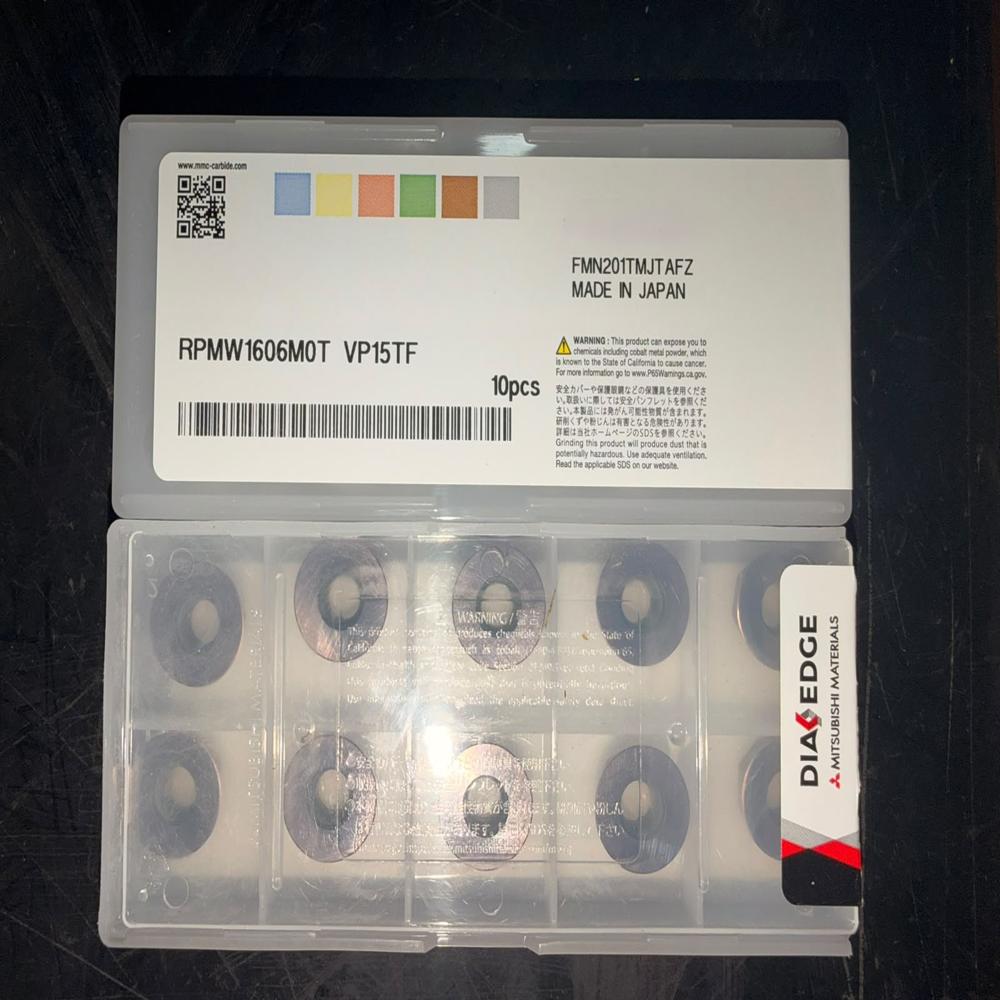 RPMW1606M0T VP15TF Carbide Milling Insert