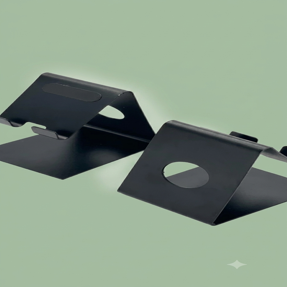 Metal Mobile Stand - Color: Silver