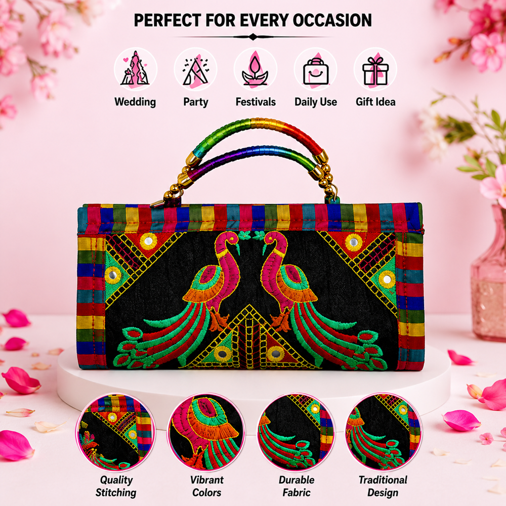 Premium Fabric Purse for Festival Occasion  139