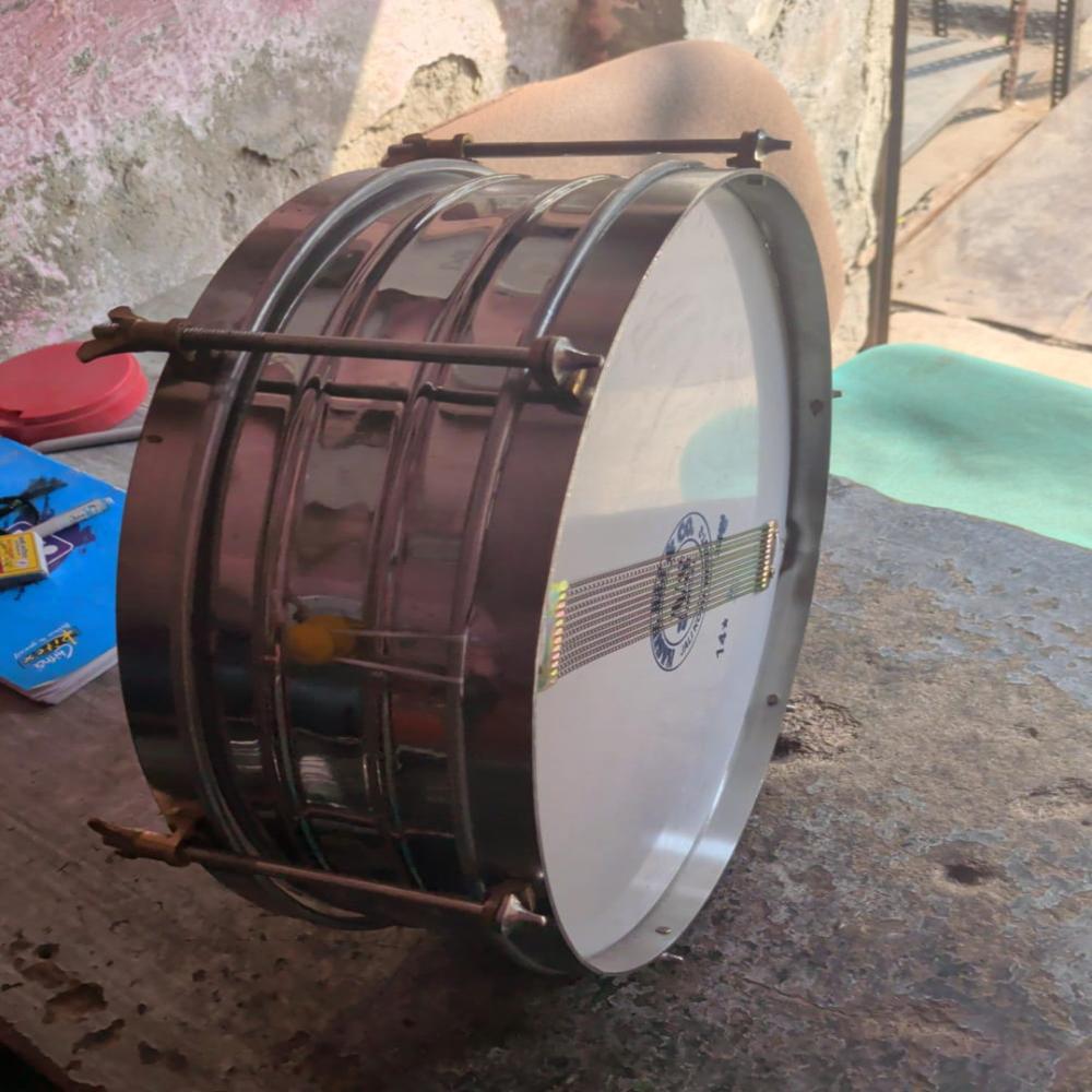 P.t Drum 14'' Inch (side Drum) - Color: Silver