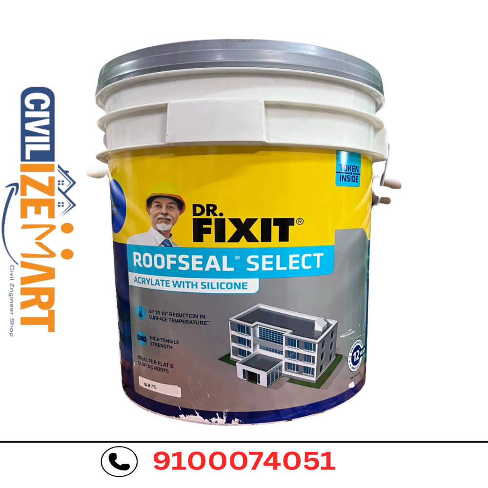 DR FIXIT ROOFSEAL SELECT WHITE(20L) WATERPROOF COATING