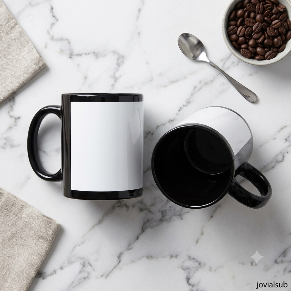 sublimation ceramic patch mug 