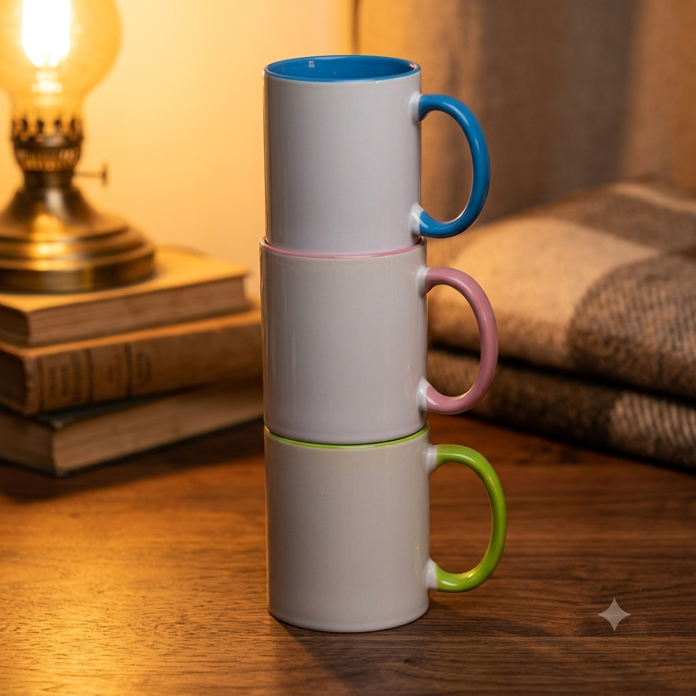3 Tone Mug - Capacity: 350 Ml Milliliter (Ml)