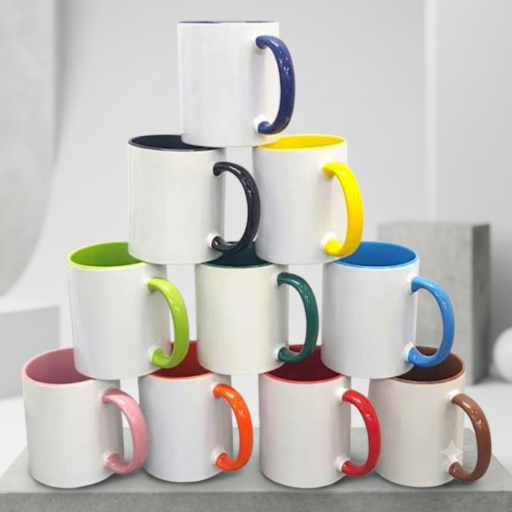 3 Tone Mug - Capacity: 350 Ml Milliliter (Ml)