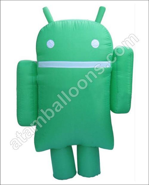 Android शुभंकर गुब्बारा