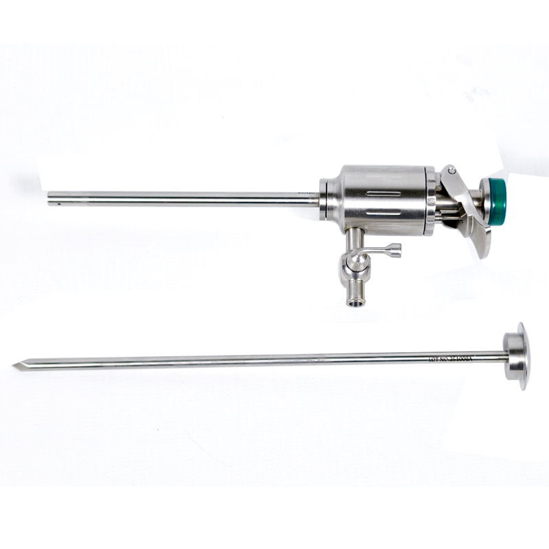 3mm Trocar 10.5cm Pyramidal Tip Obturator with Multifunctional Valve - FA1141