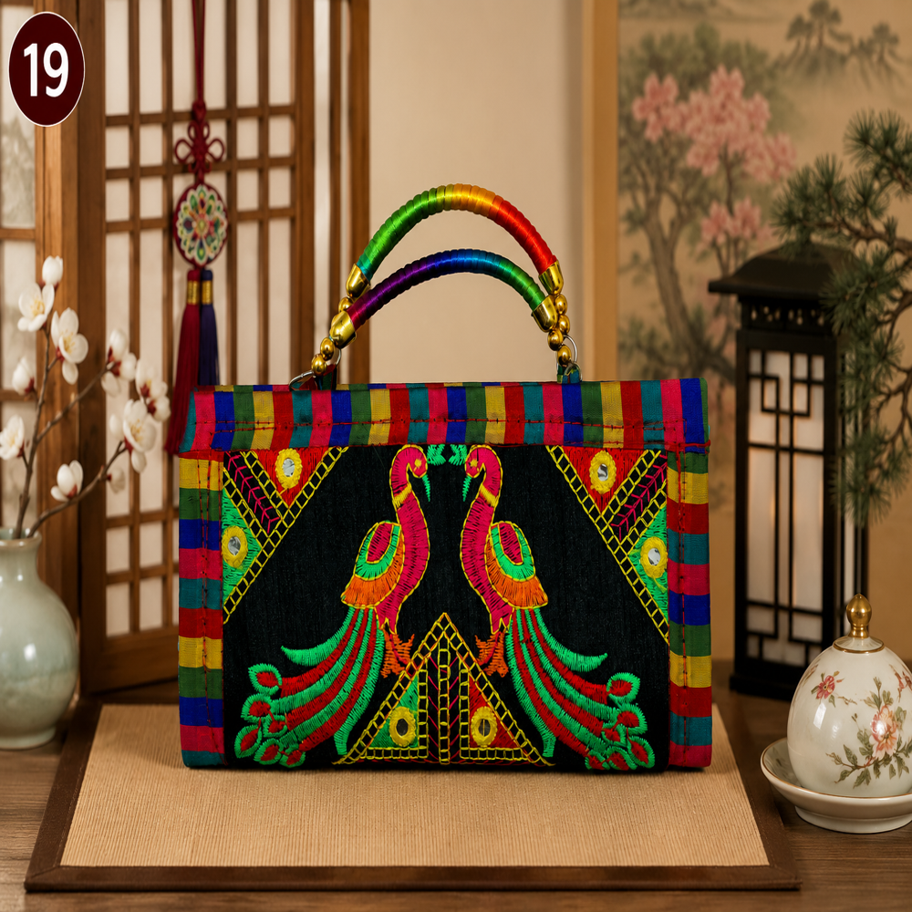 Premium Kutchi Embroidery Purse for Women  147