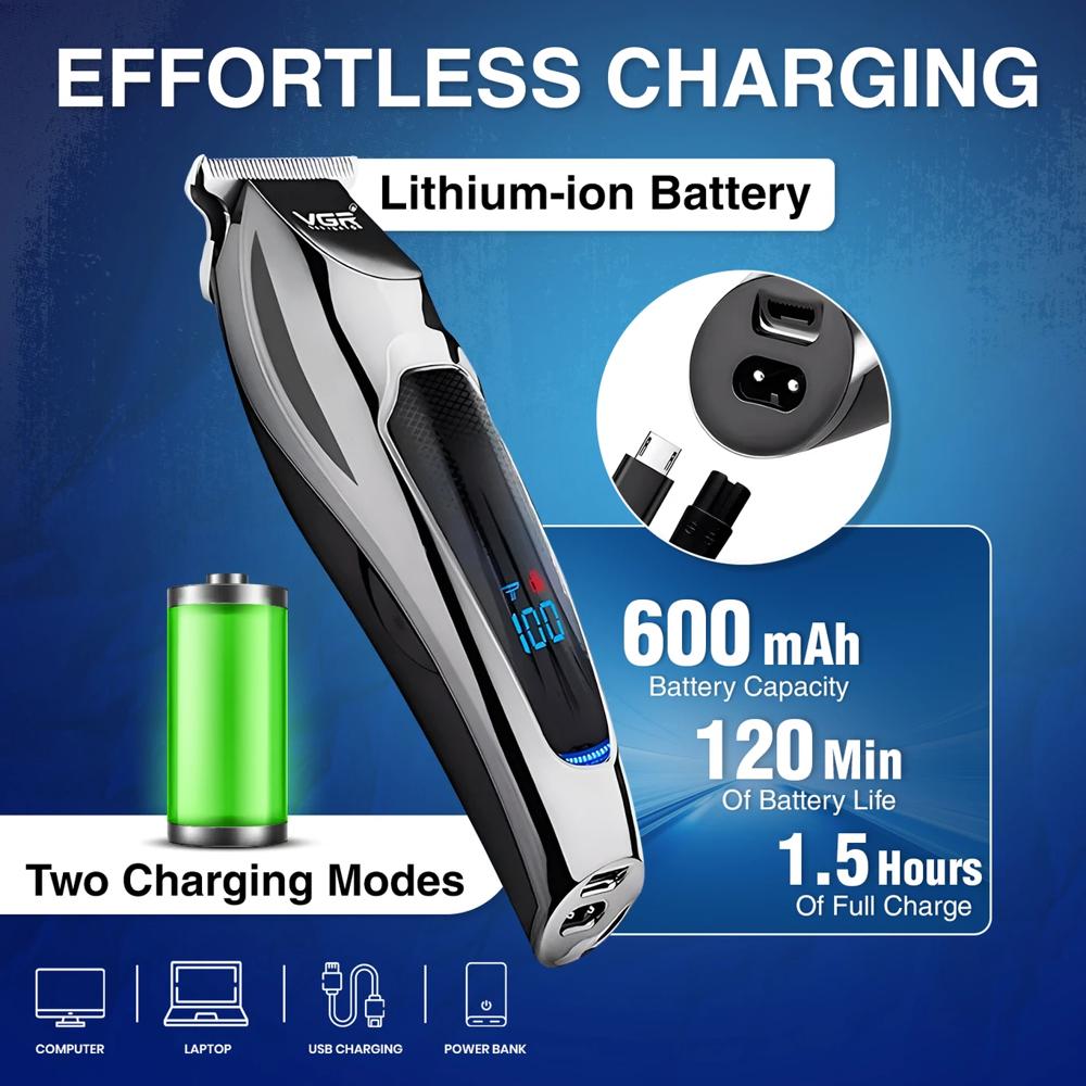 VGR V-070 Rechargeable Hair Trimmer