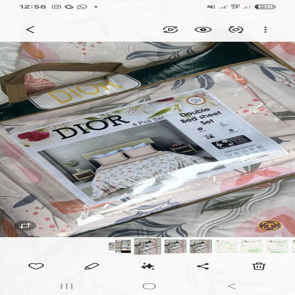 Dior Comforter Set - Density: 40 Gram Per Cubic Centimeter(g/cm3)