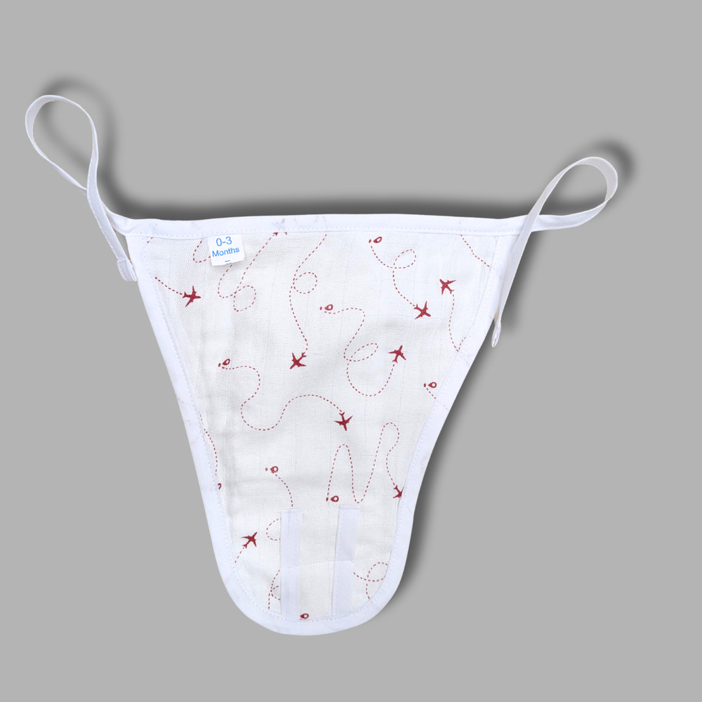 Aeroplane Muslin Babywear Nappy