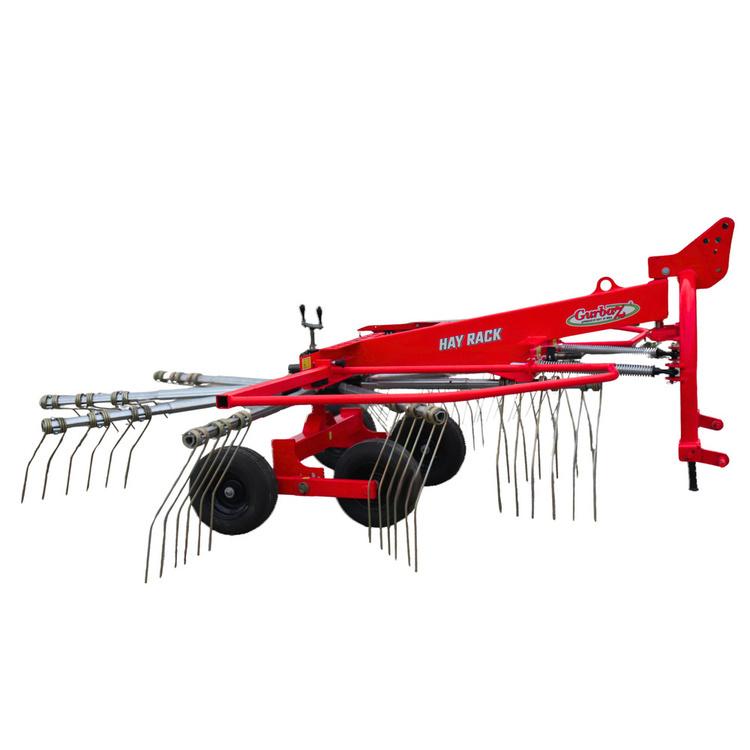 Hay Rake - Color: Red & Black
