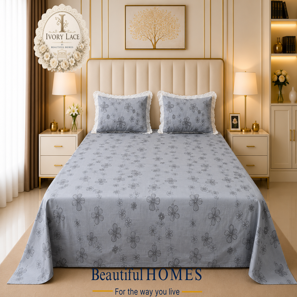Ivory Lace Bedsheets