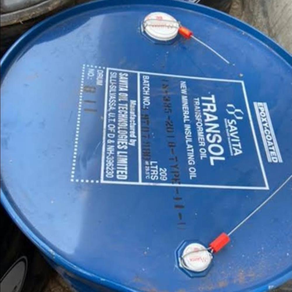 Transol Transformer Oil - Ash %: Nil / <0.01%