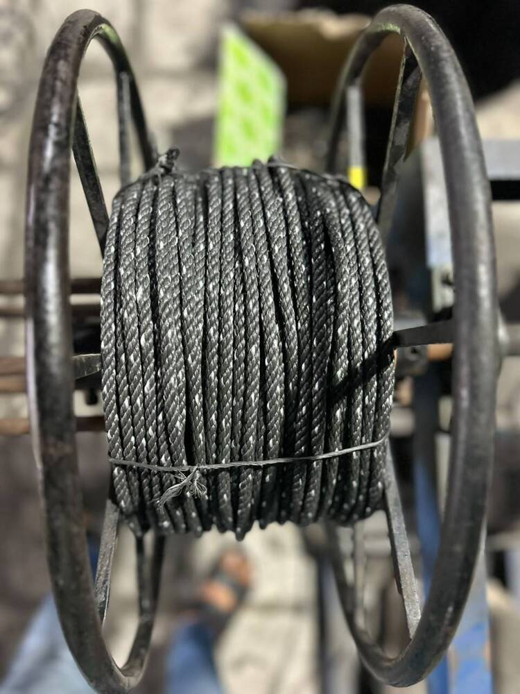 Black Twisted Rope