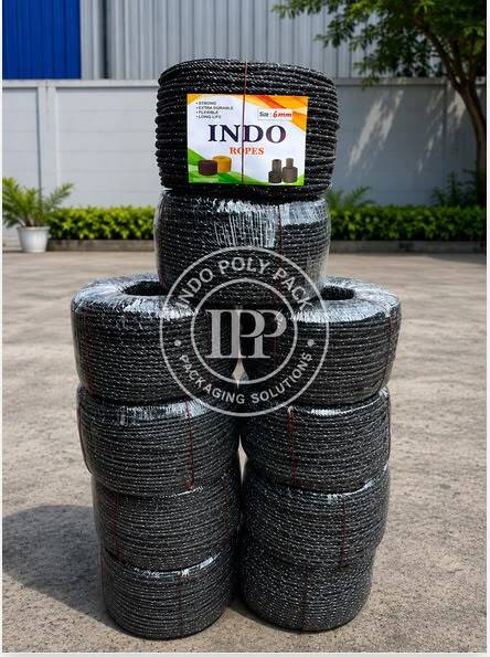 Black Agricultural Rope