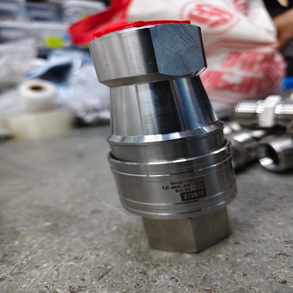 Stainless Steel 316 Quick Release Coupling (QRC) 3/4'' BSP Female