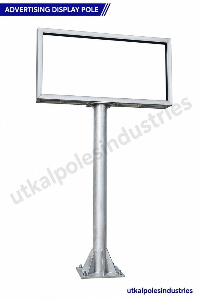 Advertising Display Pole