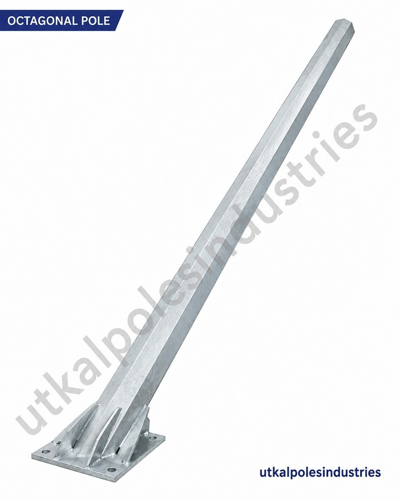 Octagonal Angular View Pole