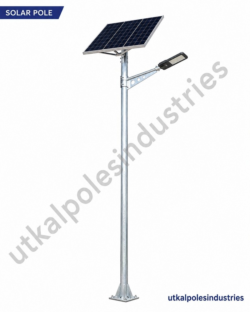 Solar Street Light Pole