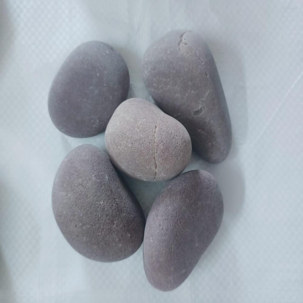 Tumble onyx polished pebbles stone smokey grey pebbles