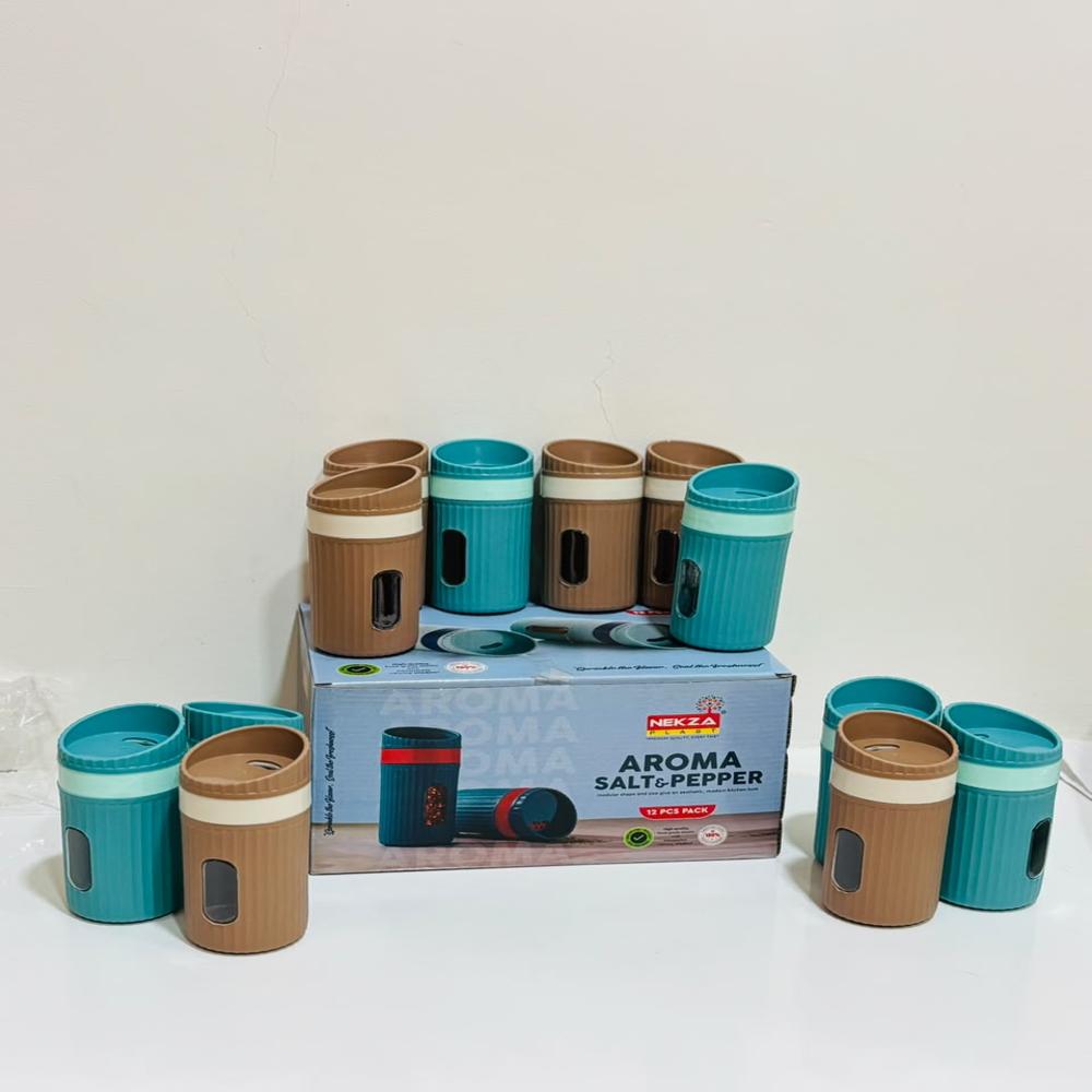 Salt & Pepper 12 Pcs Set