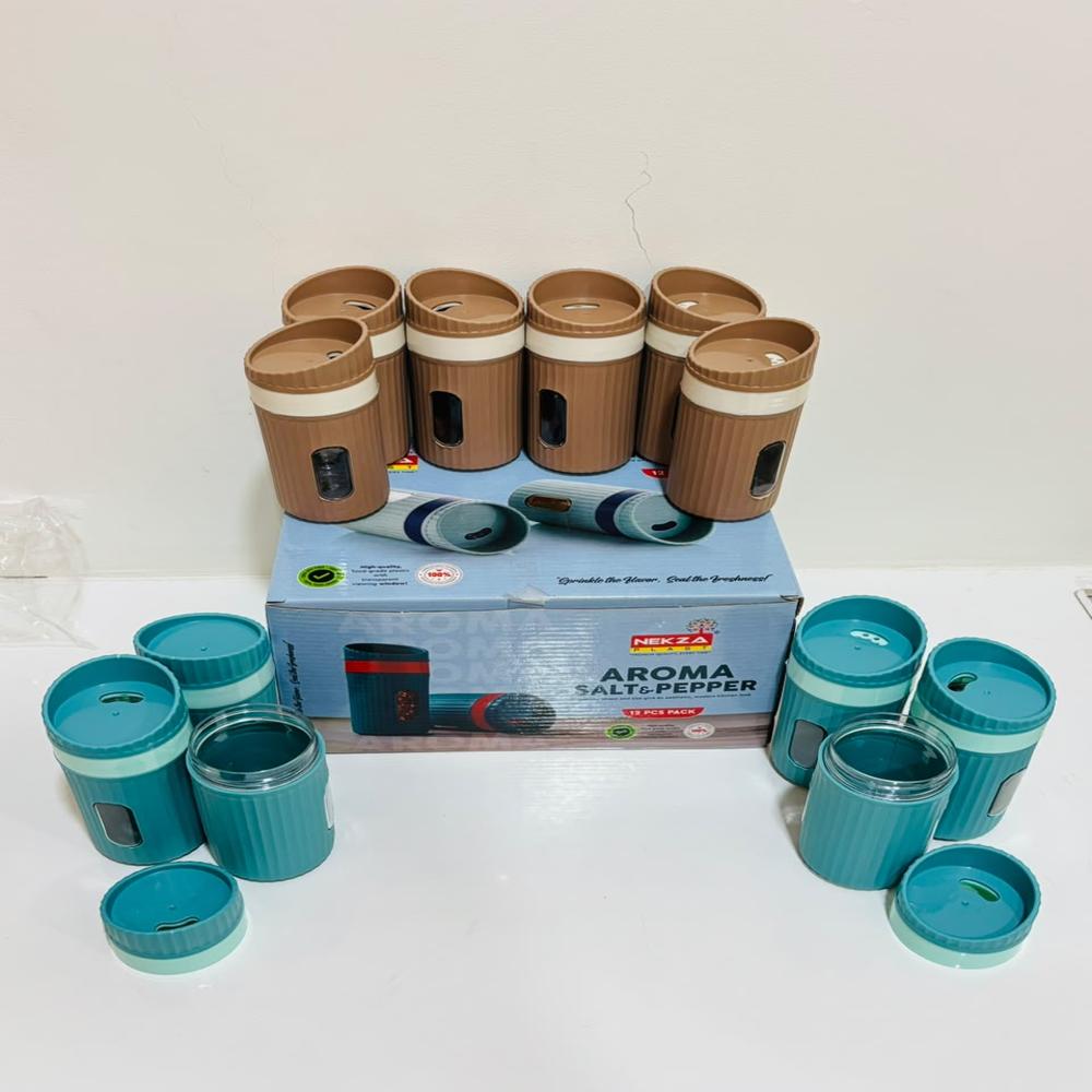 Salt & Pepper 12 Pcs Set