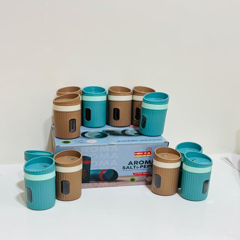 Salt & Pepper 12 Pcs Set