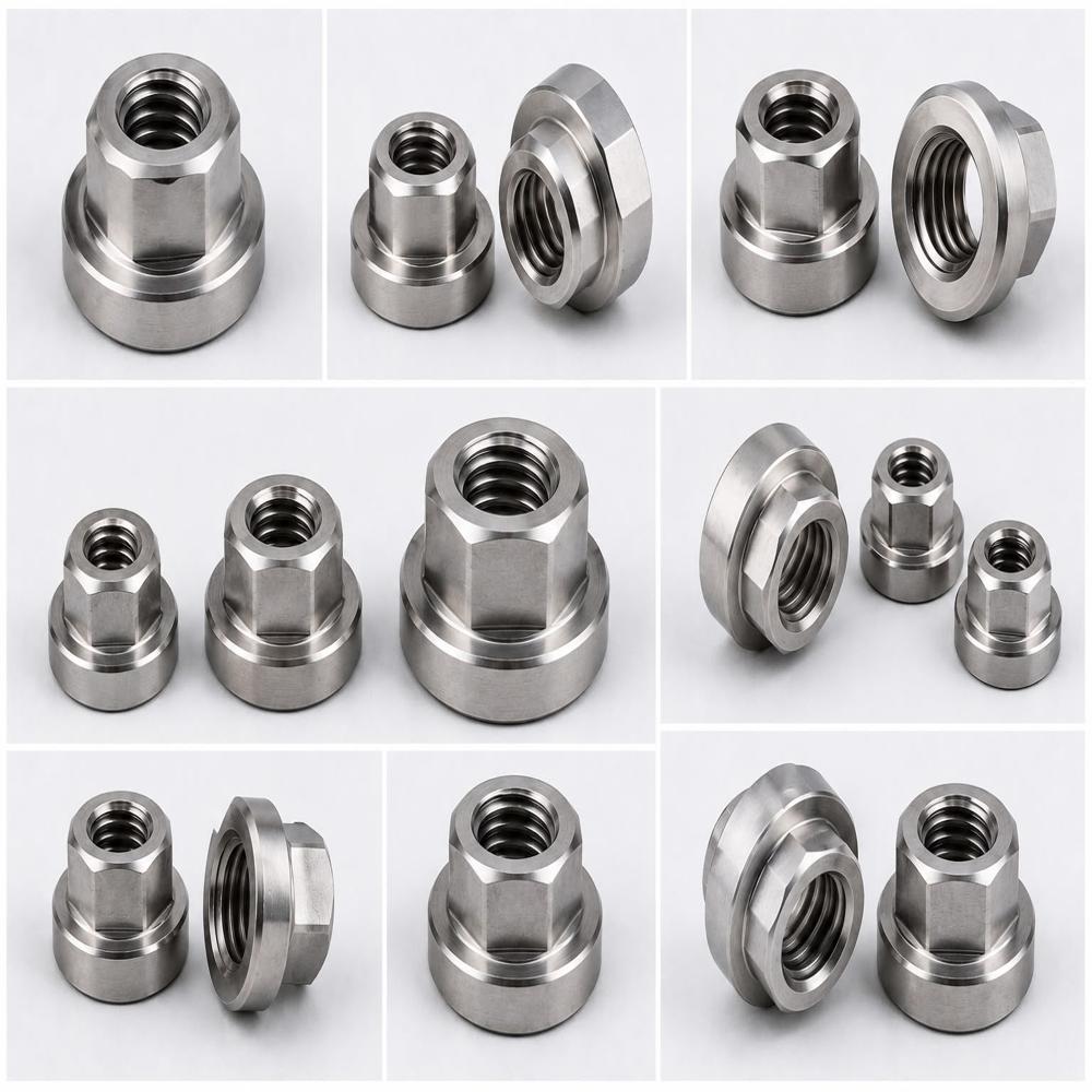 Step Nut - Color: Silver