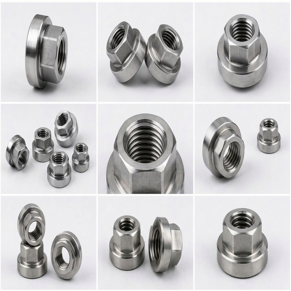 Step Nut - Color: Silver