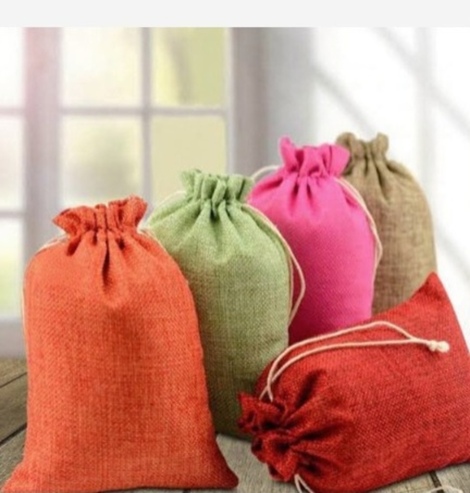 Designer Jute Potli Bag