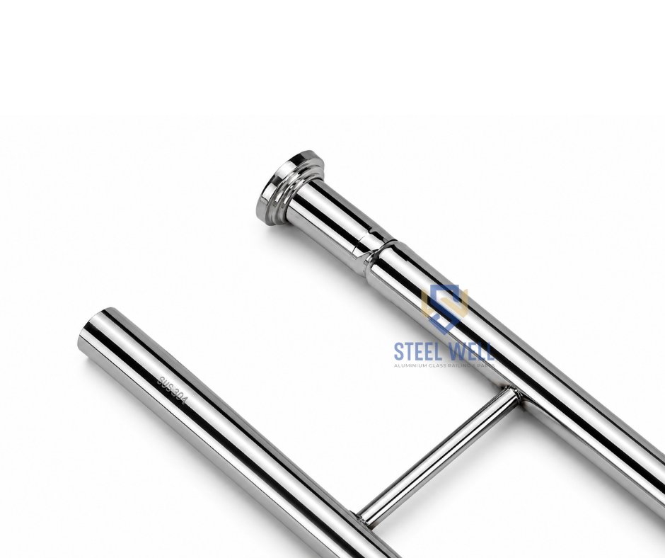stainless steel grab bar set/stainless steel bathroom grab bar set/SS safety grab bar manufacturer Gujarat/stainless steel grab bar set wholesale