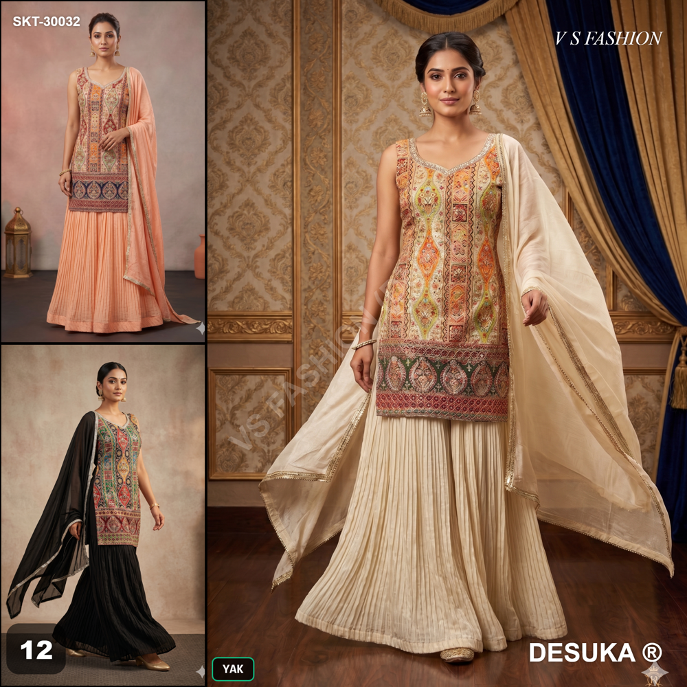 Designer Ladeis Skirt kurti