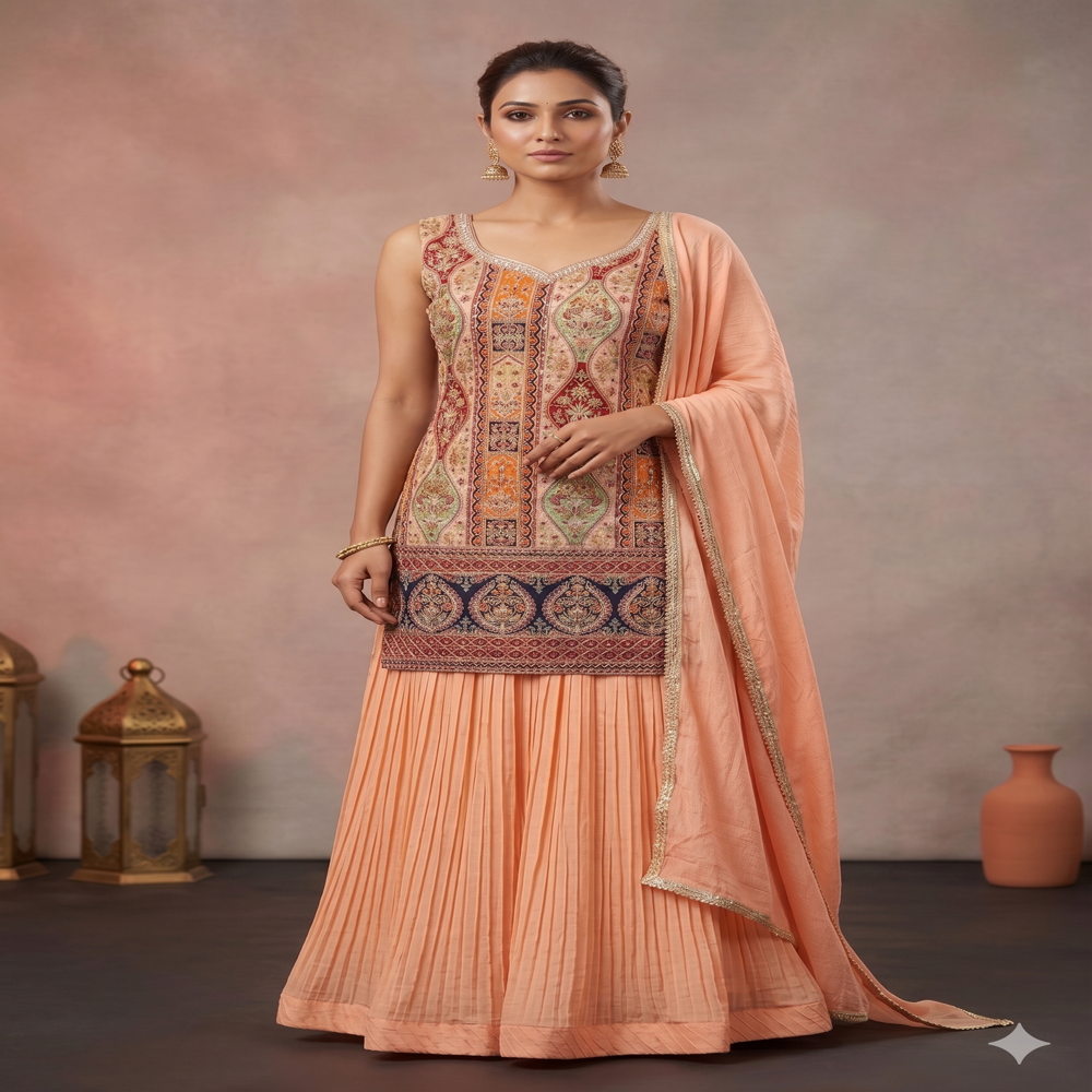 SKT-30032 Designer Skirt Suit