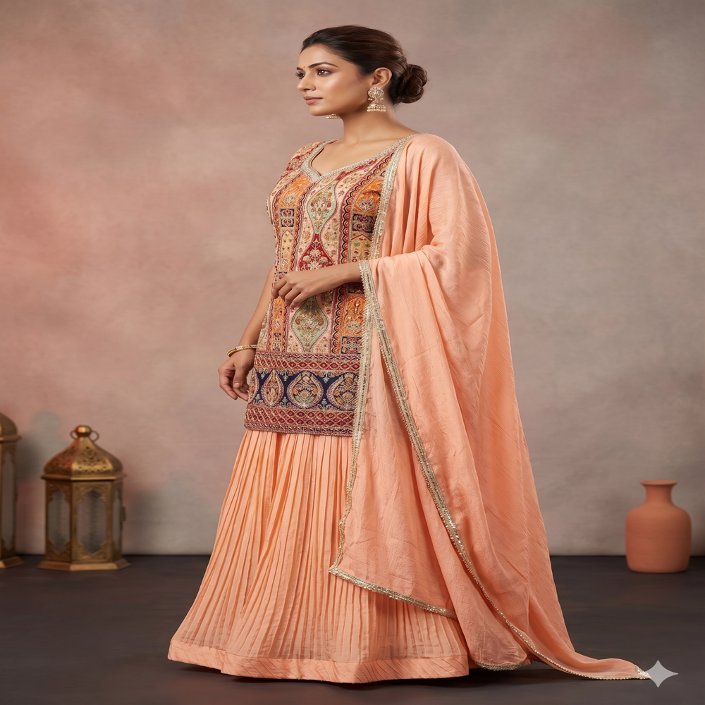 SKT-30032 Designer Skirt Suit