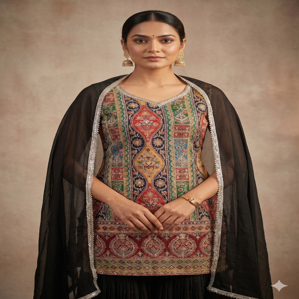 SKT-30032 Designer Skirt Suit