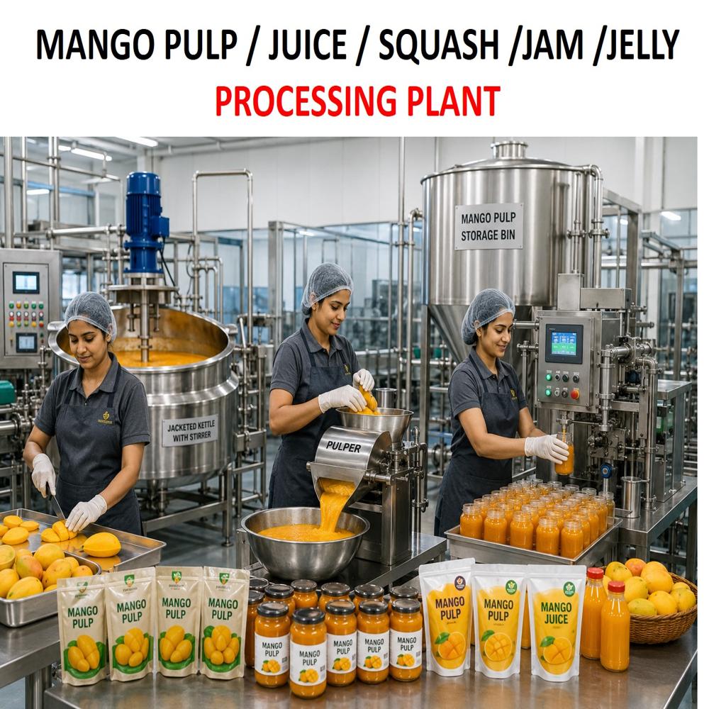 MANGO PULP/JUICE PROCESSING PLANT