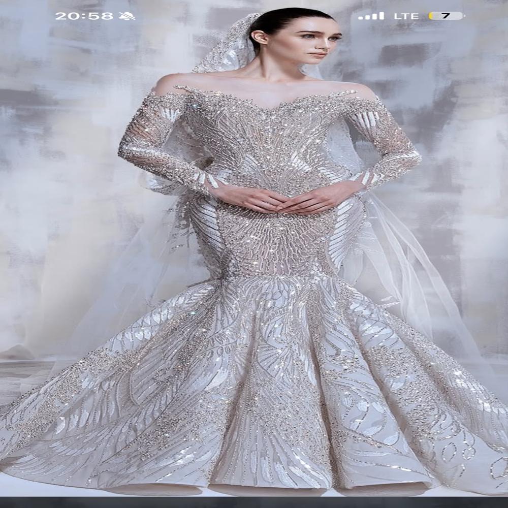 Eternal Radiance Handwork Wedding Dress Bridal Gown