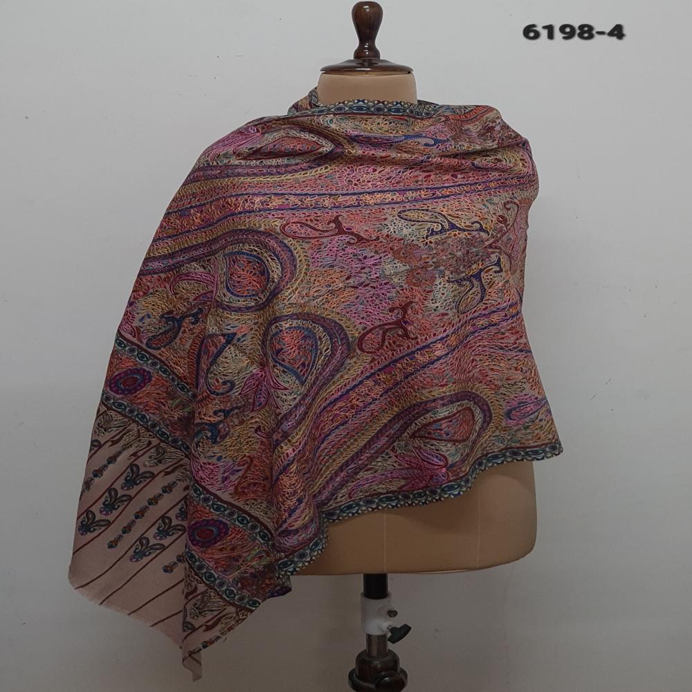 Pure wool kalamkari stoles