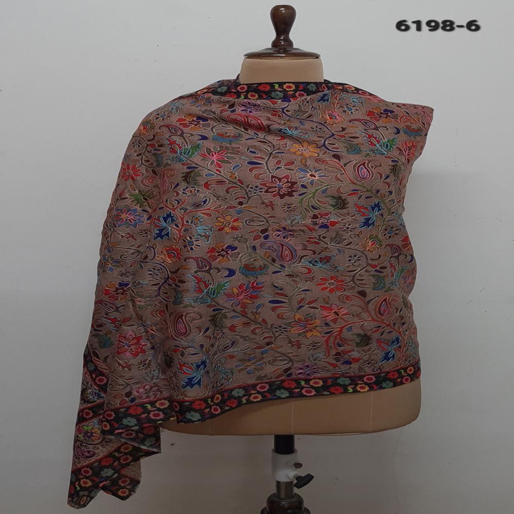 Pure wool kalamkari stoles