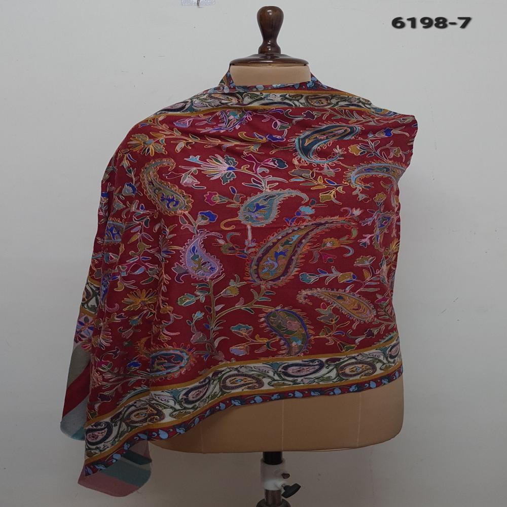 Pure wool kalamkari stoles